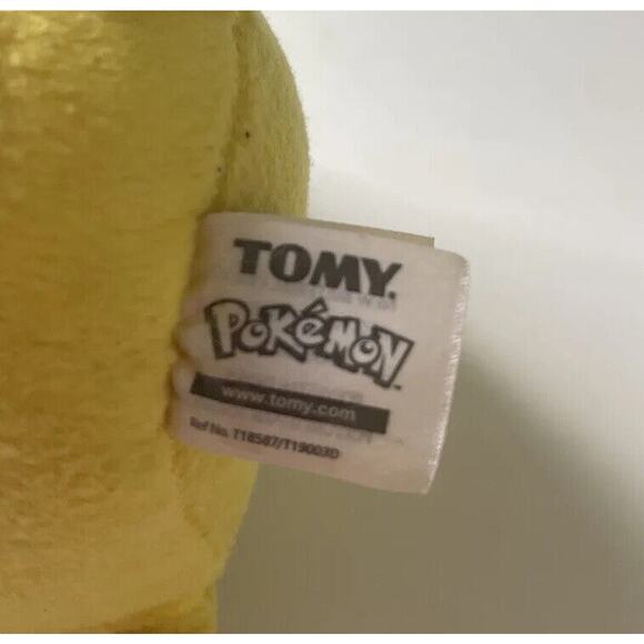 Pokemon Tomy Pikachu Yellow Plush Stuffed Animal Toy 2016 8” - Picture 6 of 9